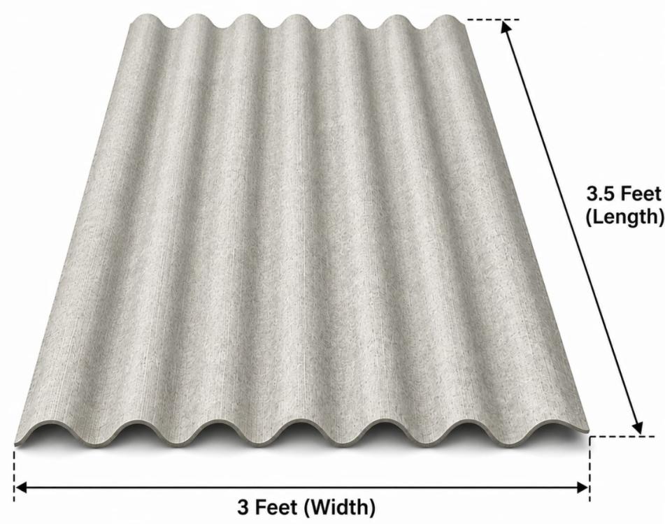 1 M SHEET (3 1/2')