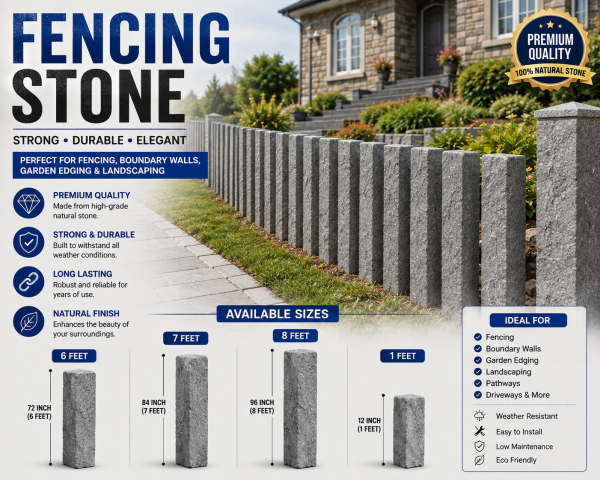 FENCING STONES